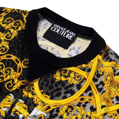 versace short sleeve shirt men|Versace long sleeve t shirts.